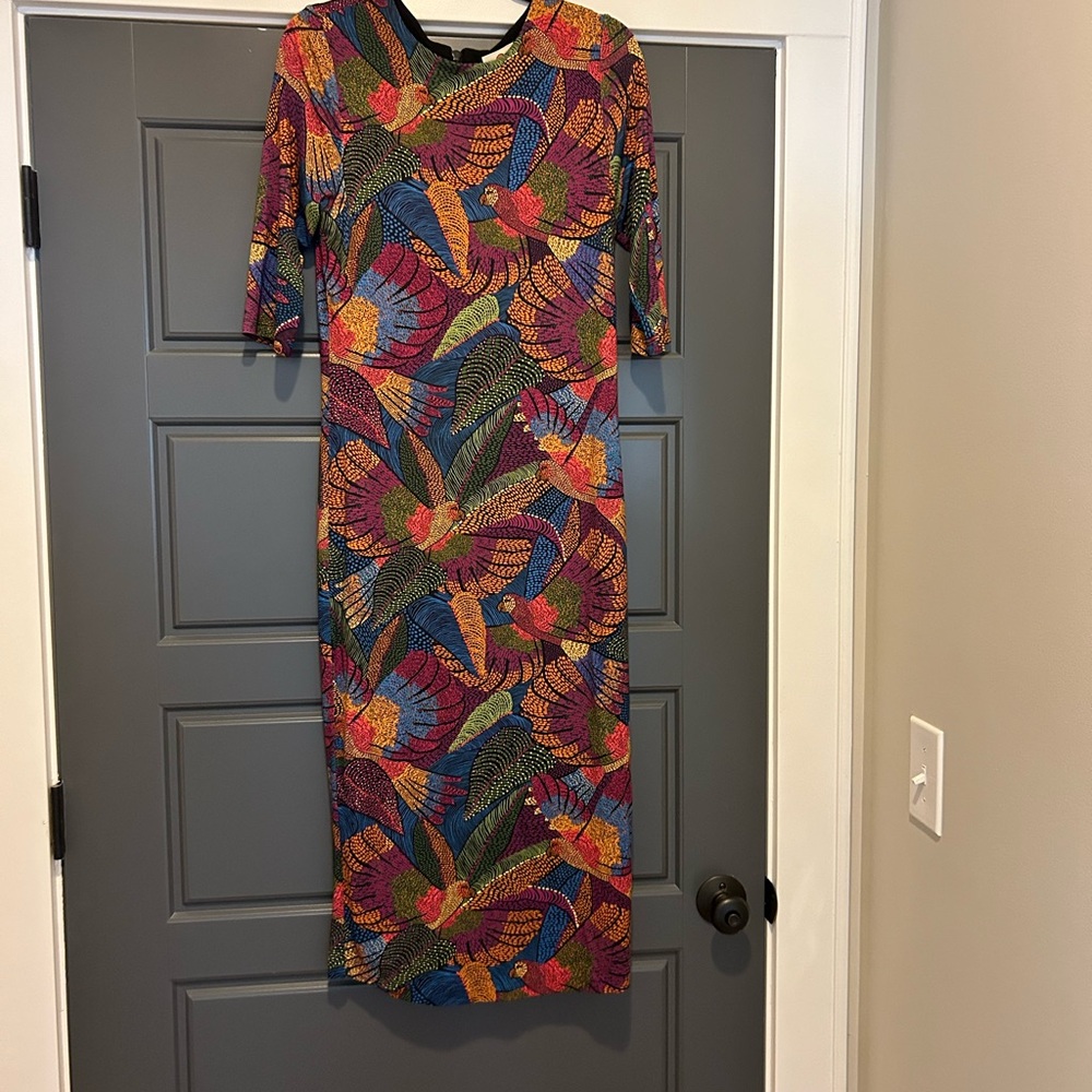 Farm Rio Macaw Women's Dress Sz Small